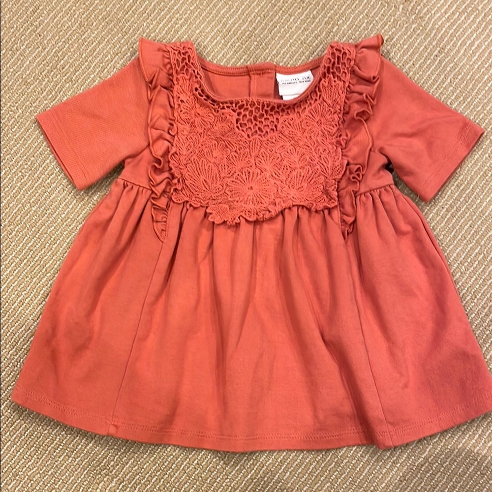 Rachel Zoe Orange shirt for toddlers
